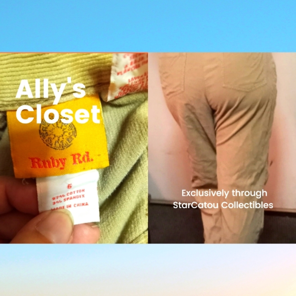 Khaki Corduroy Pants